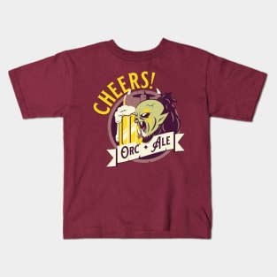 Orc Ale! Cheers Kids T-Shirt